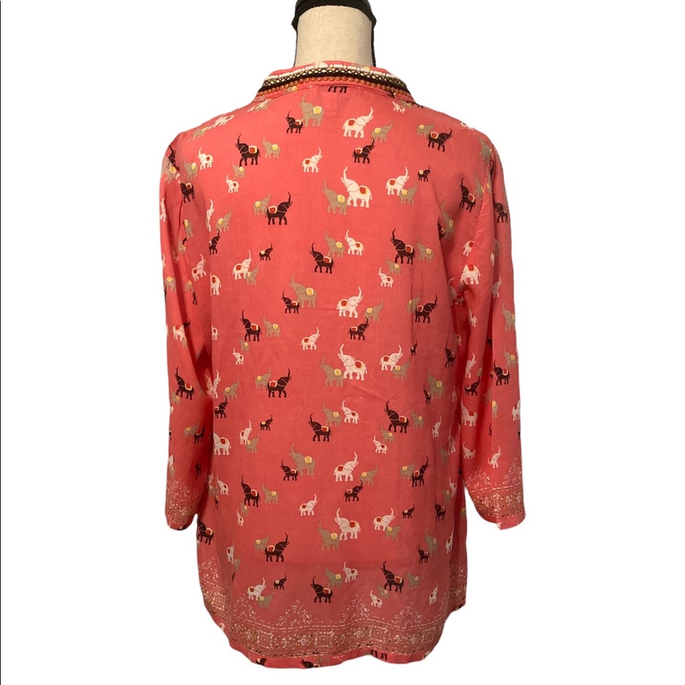 Charter Club elephant tunic - Picture 7 of 10